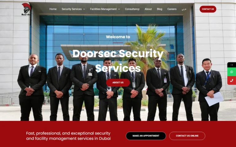 DoorSec Dubai project branding