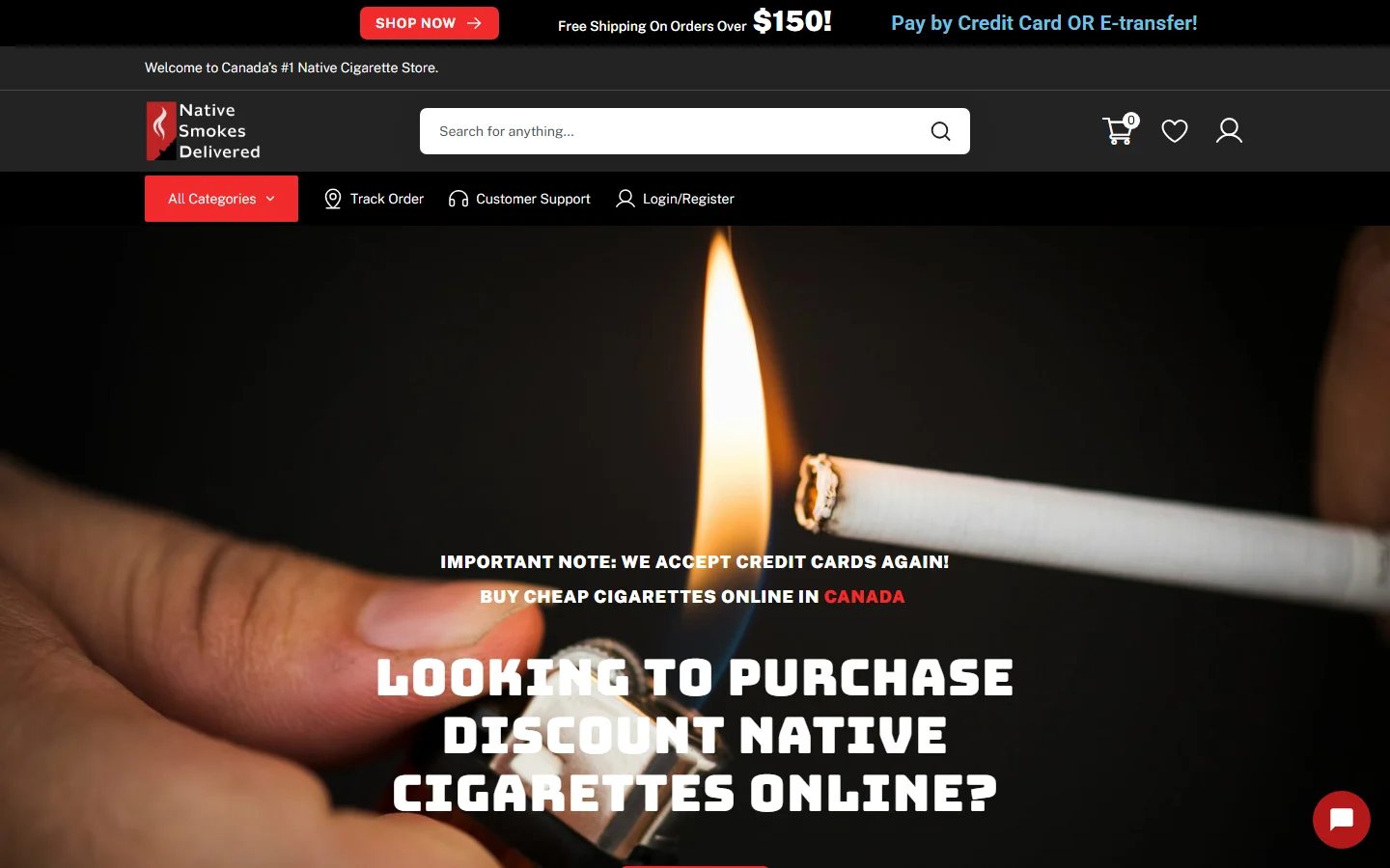 Native Smokes Delivered